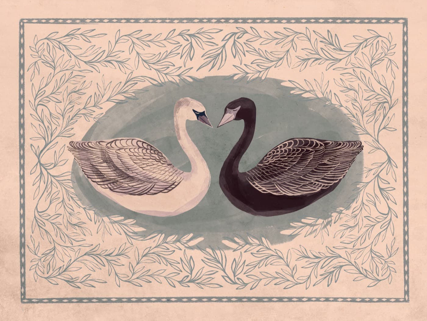 Deux cygnes